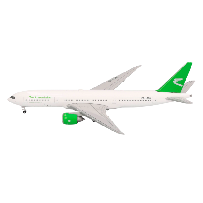 Herpa Wings Flugzeugmodell Turkmenistan Airlines Boeing 777-200LR (1:500)